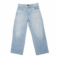 Uniqlo Baggy Light Blue 32" Jeans Pants Used Vintage