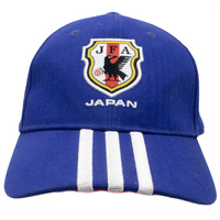 Adidas JFA Japan Football Embroided Blue Cap Used Vintage