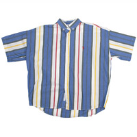 U.S Polo Assn Striped Medium Mens Shirt Used Vintage