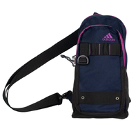 Adidas Navy Purple Mini Backpack Sling Style Bag Used Vintage