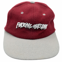 Fucking Awesome Embroided Snapback Hat Cap Used Vintage