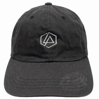 Linkin Park Black Strapback Dad Hat Cap Used Vintage