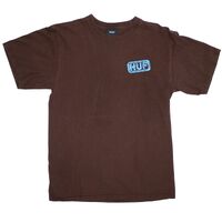 Huf Bubble Medium Brown T-Shirt Used Vintage