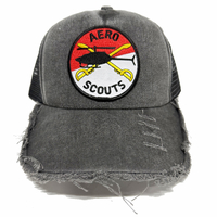 Aero Scouts Snapback Vintage Style Trucker Hat Cap
