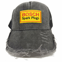 Bosch Spark Plugs Snapback Vintage Style Trucker Hat Cap