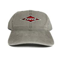 Powell Peralta Grey Strapback Hat Cap