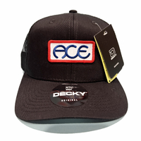 Ace Trucks Embroidered Patch Black Decky Trucker Cap Hat