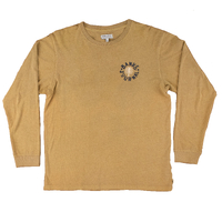 Banks Journal Brown Long Sleeve Mens T-Shirt Used Vintage