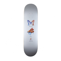 Magenta Butterfly Maillard 8.125" Skateboard Deck
