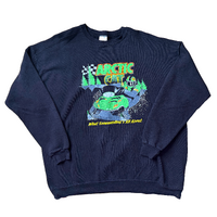 Artic Cat Snowmobile Crewneck Sweatshirt Jumper Used Vintage