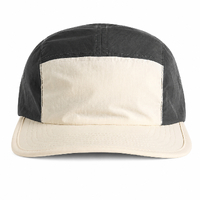 AS Colour Active Finn Two-Tone Nylon Cap Ecru Coal