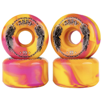 Welcome Orbs Specters Swirls Orange Pink 53mm 99a Skateboard Wheels