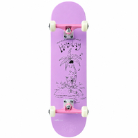 Holiday Island Magenta 8.0" Complete Skateboard