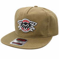 Black Flys Phantom Brown Otto Strap Back Dad Hat Cap