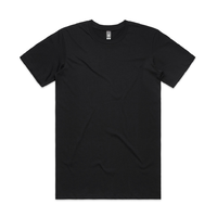 AS Colour Paper Black Mens T Shirt