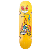 Polar Fire Ride Wheel Wells Hjalte Halberg 8.25" Skateboard Deck