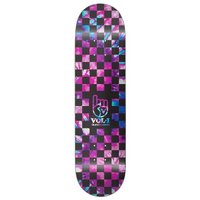 Vol.1 Dye Checker Pink Blue 7.75" Skateboard Deck