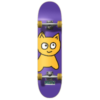 Meow Big Cat Purple 7.0" Mini Complete Skateboard