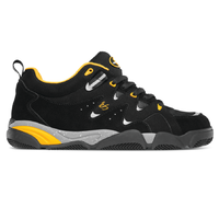 éS Symbol Black Yellow Mens Skateboard Shoes