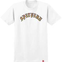Spitfire Old e White Youth Short Sleeve Tee