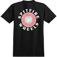 Spitfire Classic Swirl Fill Black Youth Short Sleeve Tee