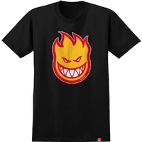 Spitfire Bighead Black Gold Red Youth Short Sleeve Tee