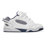 éS Muska White Mens Skateboard Shoes