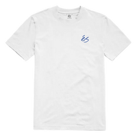 éS Script Classic White Blue Mens Short Sleeve T-Shirt