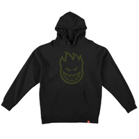 Spitfire Bighead Black Olive Youth Sweatshirt Hoodie