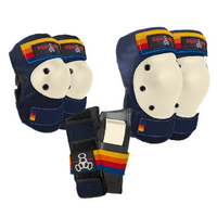 Triple Eight Tri Pack Pacific Beach Youth Pads Set