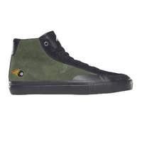 Emerica Omen Hi Erick Winkowski Black Olive Mens Skateboard Shoes