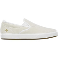 Emerica Wino G6 Slip-On Cup White Mens Suede Skateboard Shoes
