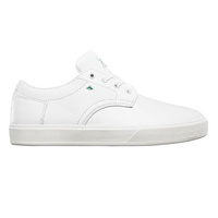 Emerica Spanky G6 White Mens Leather Skateboard Shoes