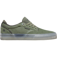 Emerica Dickson Olive Mens Suede Skateboard Shoes