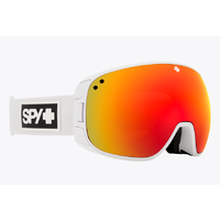 Spy Bravo Matte White 2020 Snowboard Goggles HD+ Bronze Red Spectra Lens