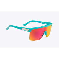 Spy Flynn 5050 Teal Sunglasses HD+ Grey Green Pink Spectra Lens