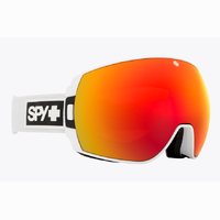 Spy Legacy Matte White 2021 Asian Fit Snowboard Goggles HD+ Bronze Red Spectra Lens