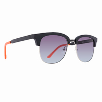 Spy Stout Matte Black Gloss Tang Sunglasses Ocean Fade Lens