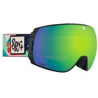 Spy Legacy SE Jungle Cat 2023 Snowboard Goggles Happy Green Lens