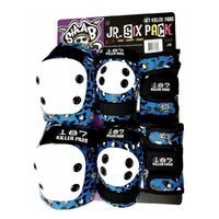 187 Killer Pads Staab Blue Six Pack Junior Pads Set