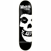 Zero Misfits Fiend Skull 8.25" Skateboard Deck
