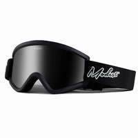 Modest Team Black Unisex Snowboard Goggles