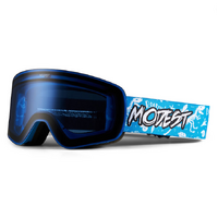 Modest Cub Blue Kids Snowboard Goggles