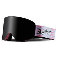 Modest Pulse Pink Aztec Unisex Snowboard Goggles