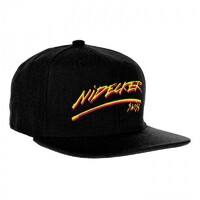 Nidecker Classics Series Black Snapback Cap