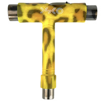 Disco Skateboard T-Tool Leopard