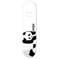 Enjoi Panda Logo Wide Whitey 8.0" Skateboard Deck
