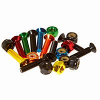 Enjoi Little Buddies Hardware Multi 1" Phillips Skateboard Bolts