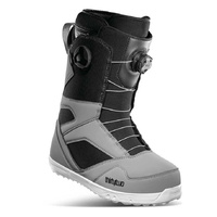 Thirtytwo 32 STW Double Boa Grey Black Mens 2021 Snowboard Boots
