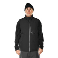 Thirtytwo 32 DWR Rest Stop Puff Vest Black Mens Snowboard